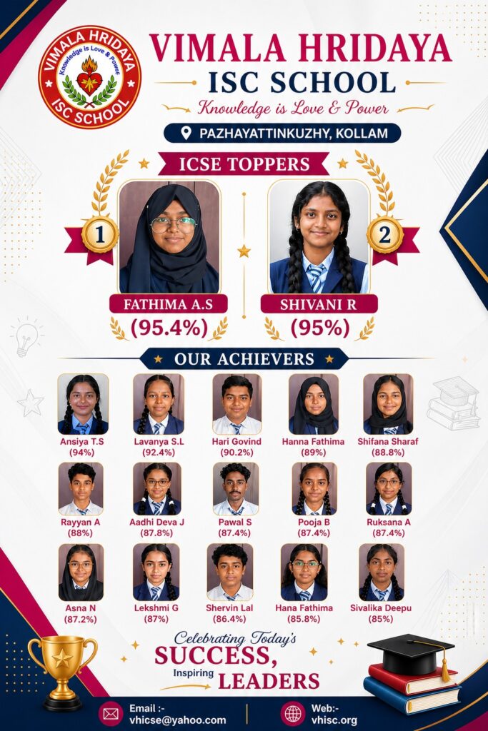 ICSE TOPPERS